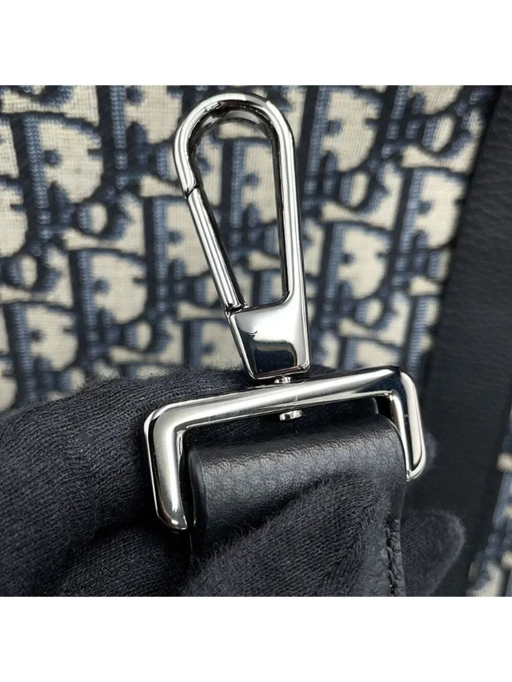 Dior Boston Bag Weekender 40 Oblique Trotter Black